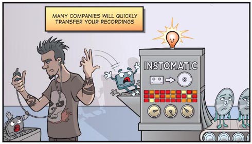 Our service completely restores your records!